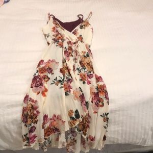 Floral Wrap Dress
